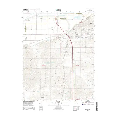 2015 Map of Scott City, 2015 Print