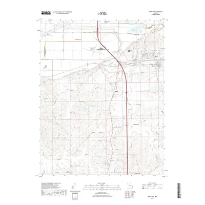 2017 Map of Scott City, 2017 Print