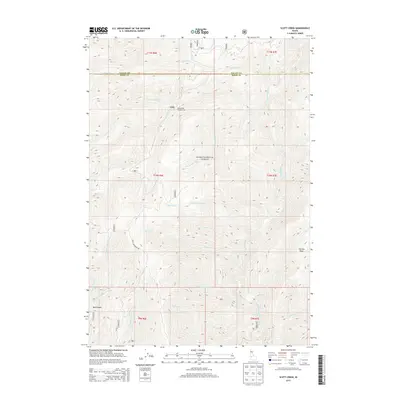 2013 Map of Scott Creek, 2013 Print