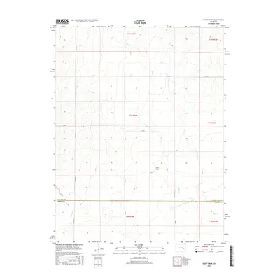 2016 Map of Scott Draw, 2016 Print