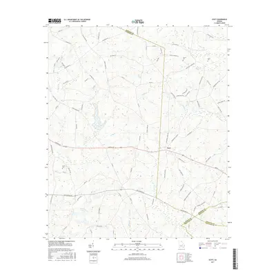 2017 Map of Scott, 2017 Print