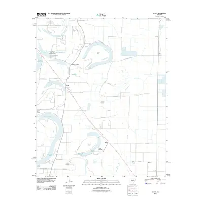2011 Map of Scott, 2011 Print