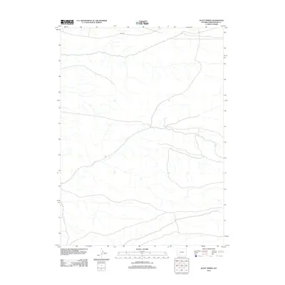 2012 Map of Scott Spring, 2012 Print