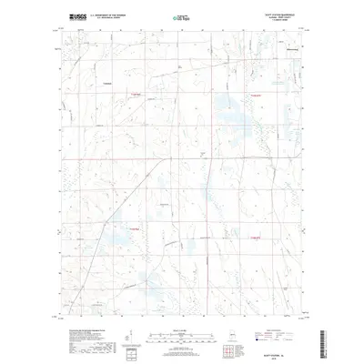 2018 Map of Scott Station, 2018 Print