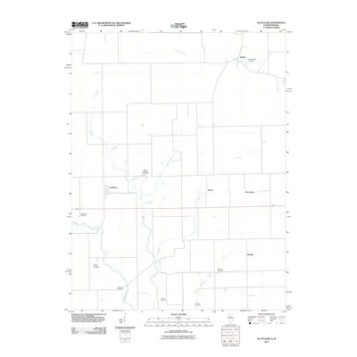 2011 Map of Scottland, 2011 Print
