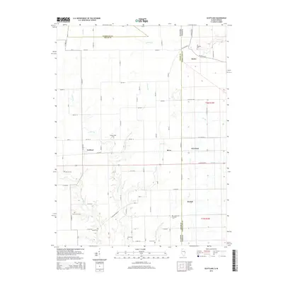 2015 Map of Scottland, 2015 Print