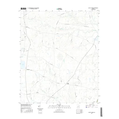2017 Map of Scotts Corner, 2017 Print