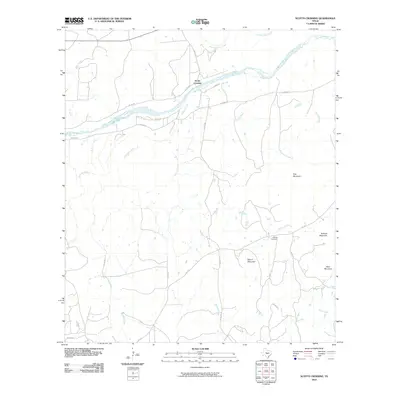 2010 Map of Scotts Crossing, 2010 Print