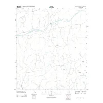 2012 Map of Scotts Crossing, 2012 Print