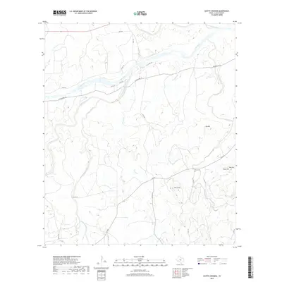 2019 Map of Scotts Crossing, 2019 Print