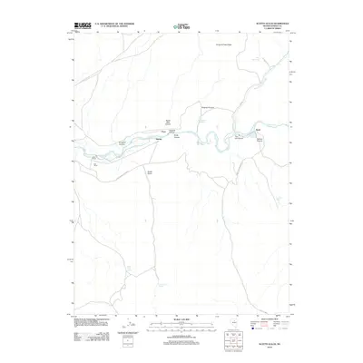 2012 Map of Scotts Gulch, 2012 Print