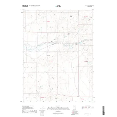 2018 Map of Scotts Gulch, 2018 Print