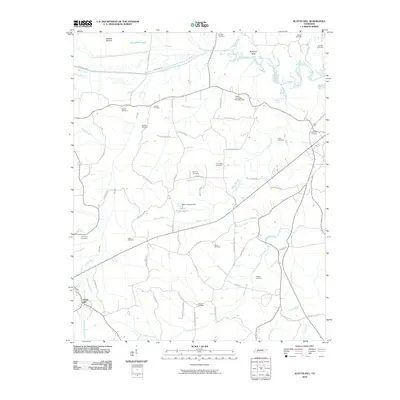 2010 Map of Scotts Hill, 2010 Print