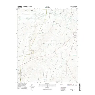 2016 Map of Scotts Hill, 2016 Print