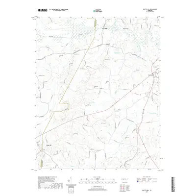 2019 Map of Scotts Hill, 2019 Print
