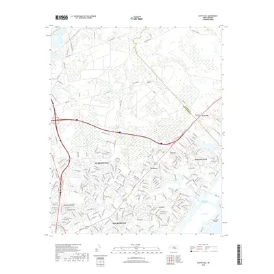 2019 Map of Scotts Hill, 2019 Print