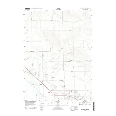 2014 Map of Scottsbluff North, 2014 Print