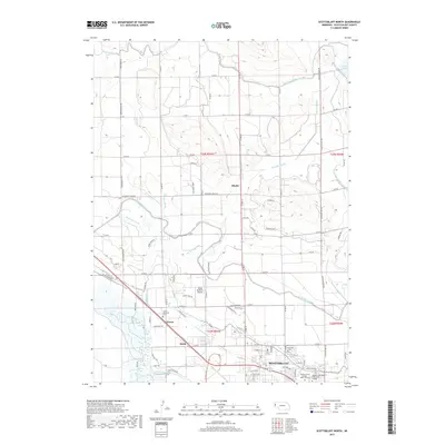 2017 Map of Scottsbluff North, 2017 Print