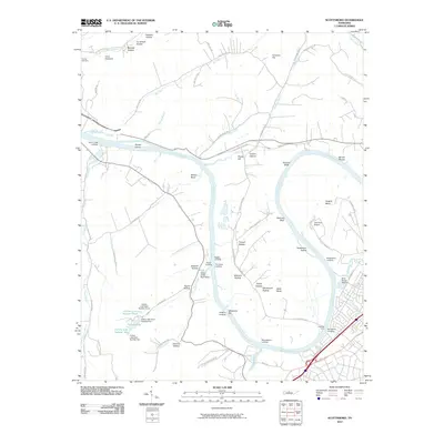 2010 Map of Scottsboro, 2010 Print