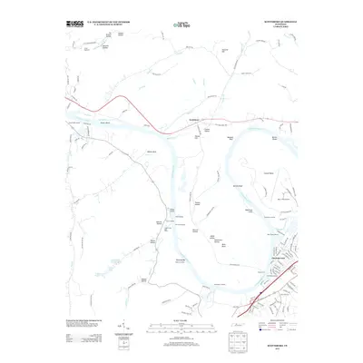 2013 Map of Scottsboro, 2013 Print