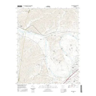 2016 Map of Scottsboro, 2016 Print