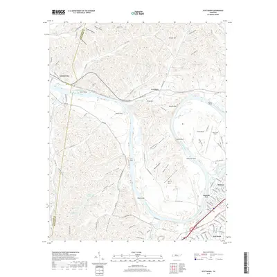 2019 Map of Scottsboro, 2019 Print