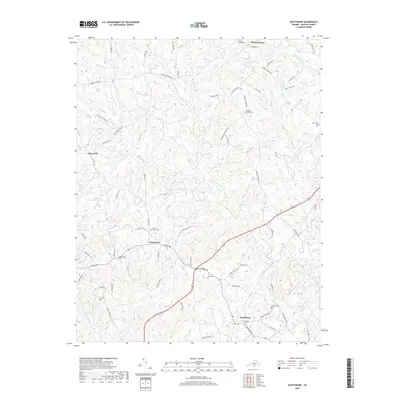 2019 Map of Scottsburg, 2019 Print