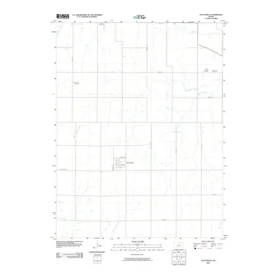 2009 Map of Scottsville, 2009 Print