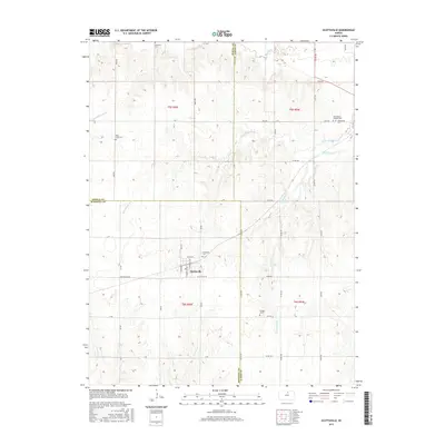 2015 Map of Scottsville, 2015 Print