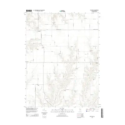 2015 Map of Scottville, 2015 Print