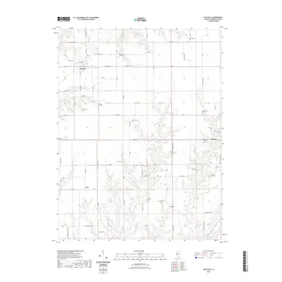2021 Map of Scottville, 2021 Print