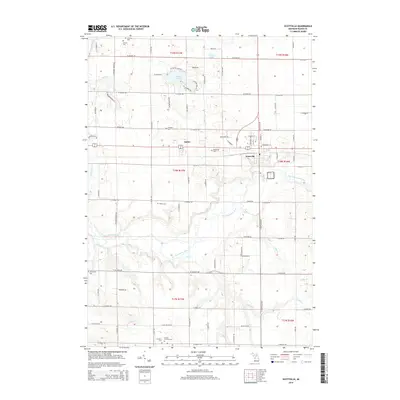 2014 Map of Scottville, 2014 Print