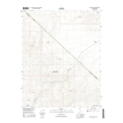 2015 Map of Scottys Castle, 2015 Print