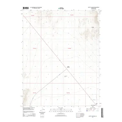2015 Map of Scottys Junction, 2015 Print