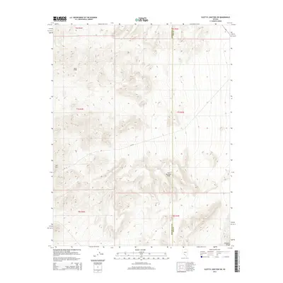 2014 Map of Scottys Junction SW, 2014 Print
