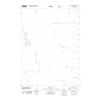 2011 Map of Scout Mountain, 2011 Print