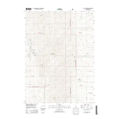 2013 Map of Scout Mountain, 2013 Print