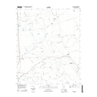 2014 Map of Scranton, 2014 Print