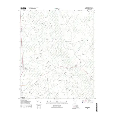 2017 Map of Scranton, 2017 Print