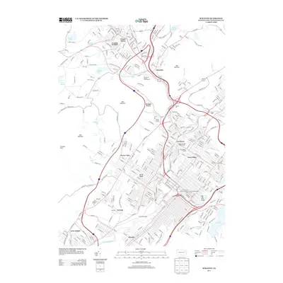 2013 Map of Scranton, 2013 Print