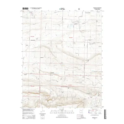 2014 Map of Scranton, 2014 Print