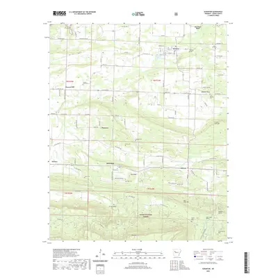 2020 Map of Scranton, 2020 Print