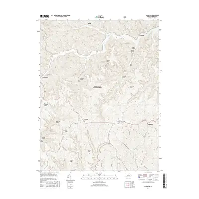 2016 Map of Scranton, 2016 Print