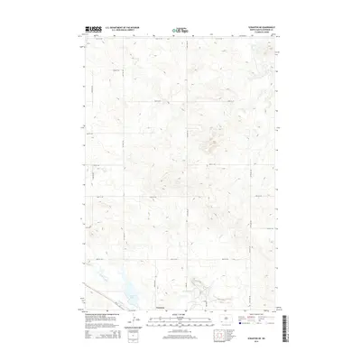 2014 Map of Scranton NE, 2014 Print