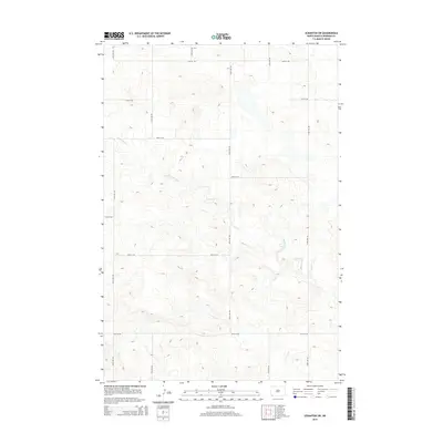 2014 Map of Scranton SW, 2014 Print