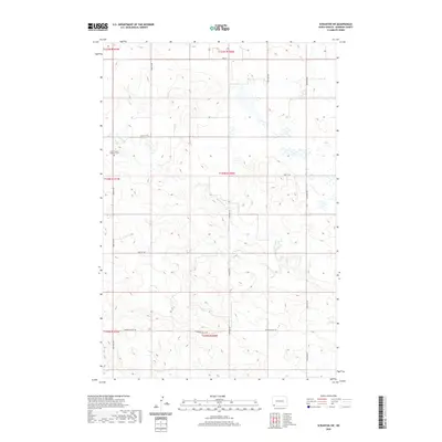 2020 Map of Scranton SW, 2020 Print