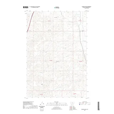 2020 Map of Scraper Coulee, 2020 Print