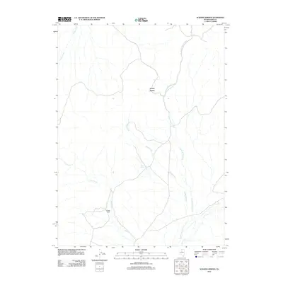 2012 Map of Scraper Springs, 2012 Print