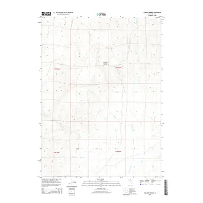 2015 Map of Scraper Springs, 2015 Print