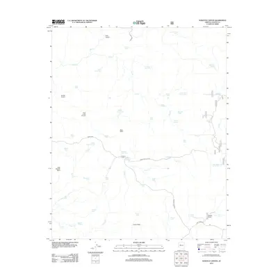 2012 Map of Scratch Canyon, 2012 Print